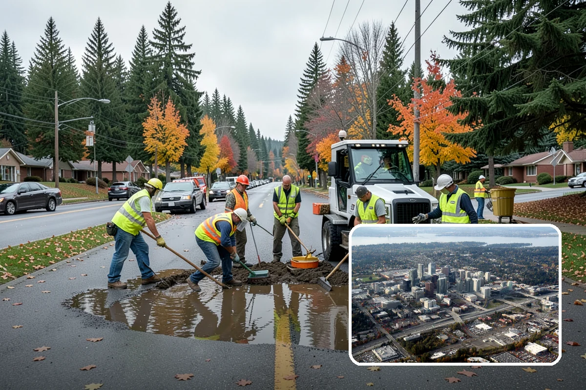 Trip Hazard Removal in Bellevue, King County, WA - Removes documented trip hazards at low cost per location