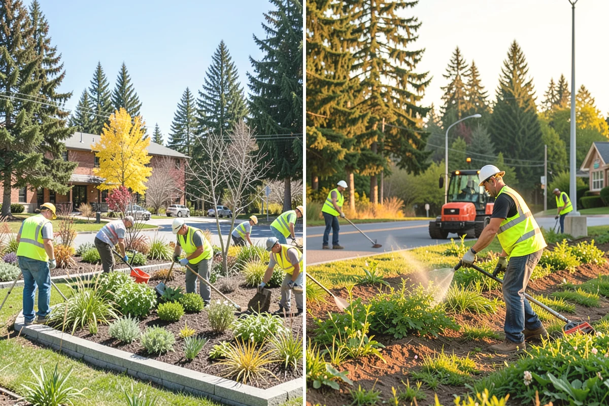 Trip Hazard Removal in Black Diamond, King County, WA - Survey walkways and measure vertical displacements against ADA limits