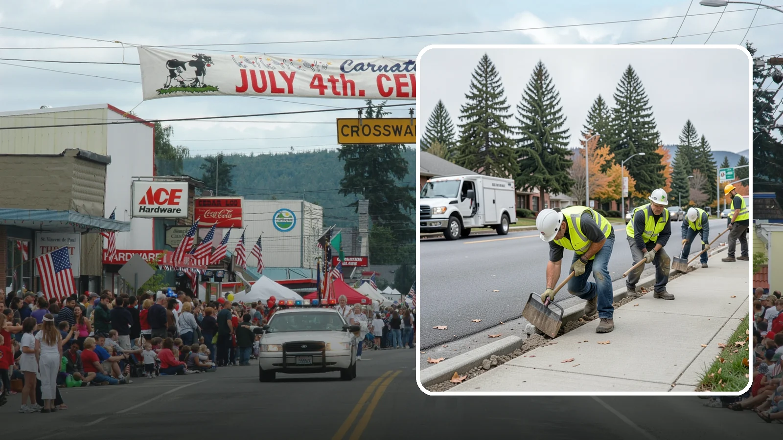 Trip Hazard Removal in Carnation, King County, WA - Precision trip hazard removal that eliminates displaced sidewalk edges quickly and cost-effectively without full replacement.