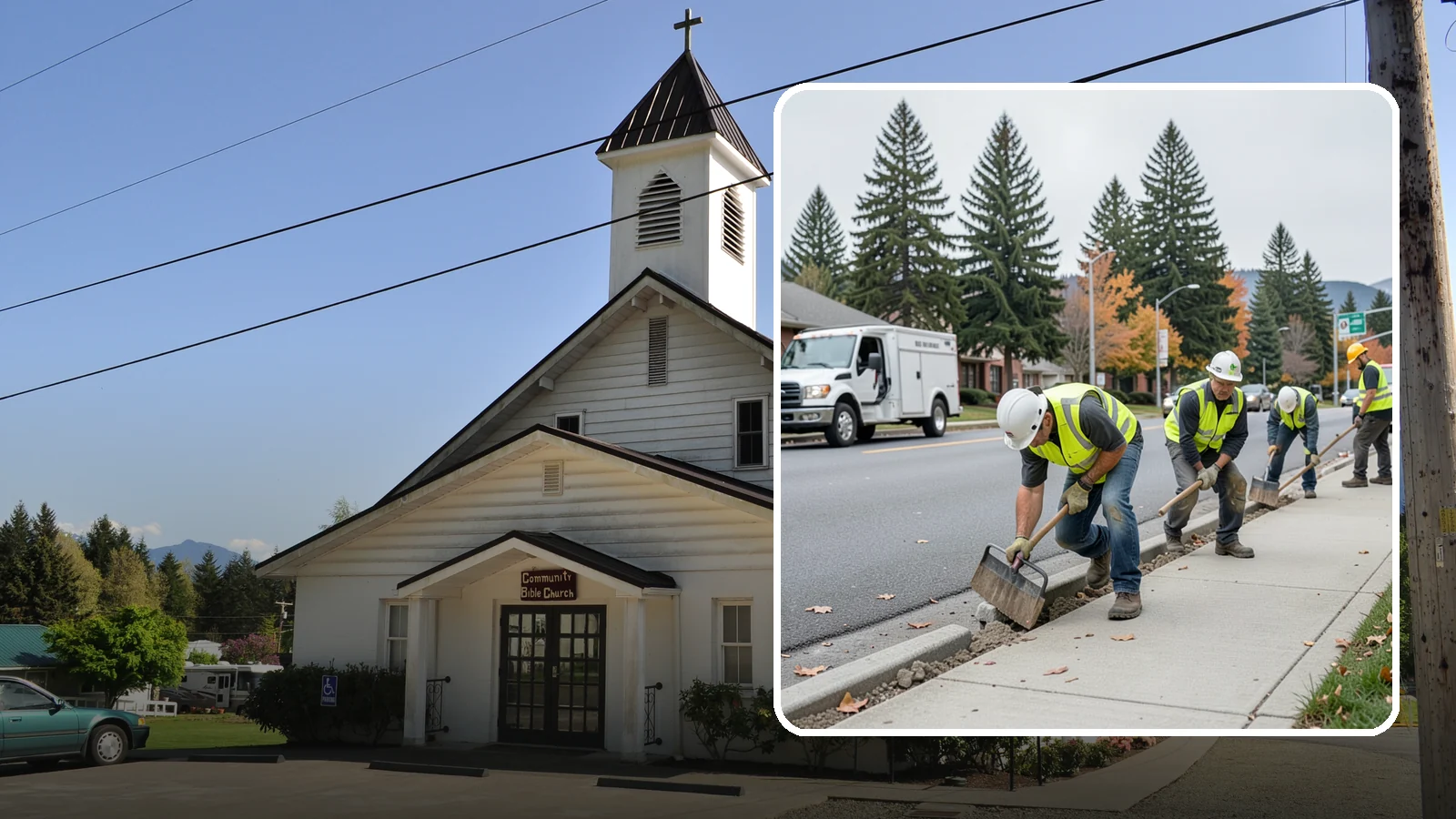 Trip Hazard Removal in Concrete, Skagit County, WA - Precision trip hazard removal that eliminates displaced sidewalk edges quickly and cost-effectively without full replacement.