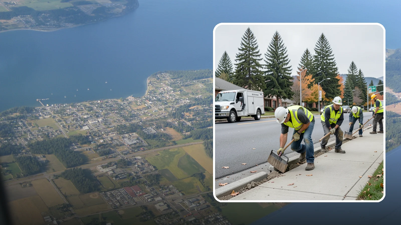 Trip Hazard Removal in Coupeville, Island County, WA - Precision trip hazard removal that eliminates displaced sidewalk edges quickly and cost-effectively without full replacement.