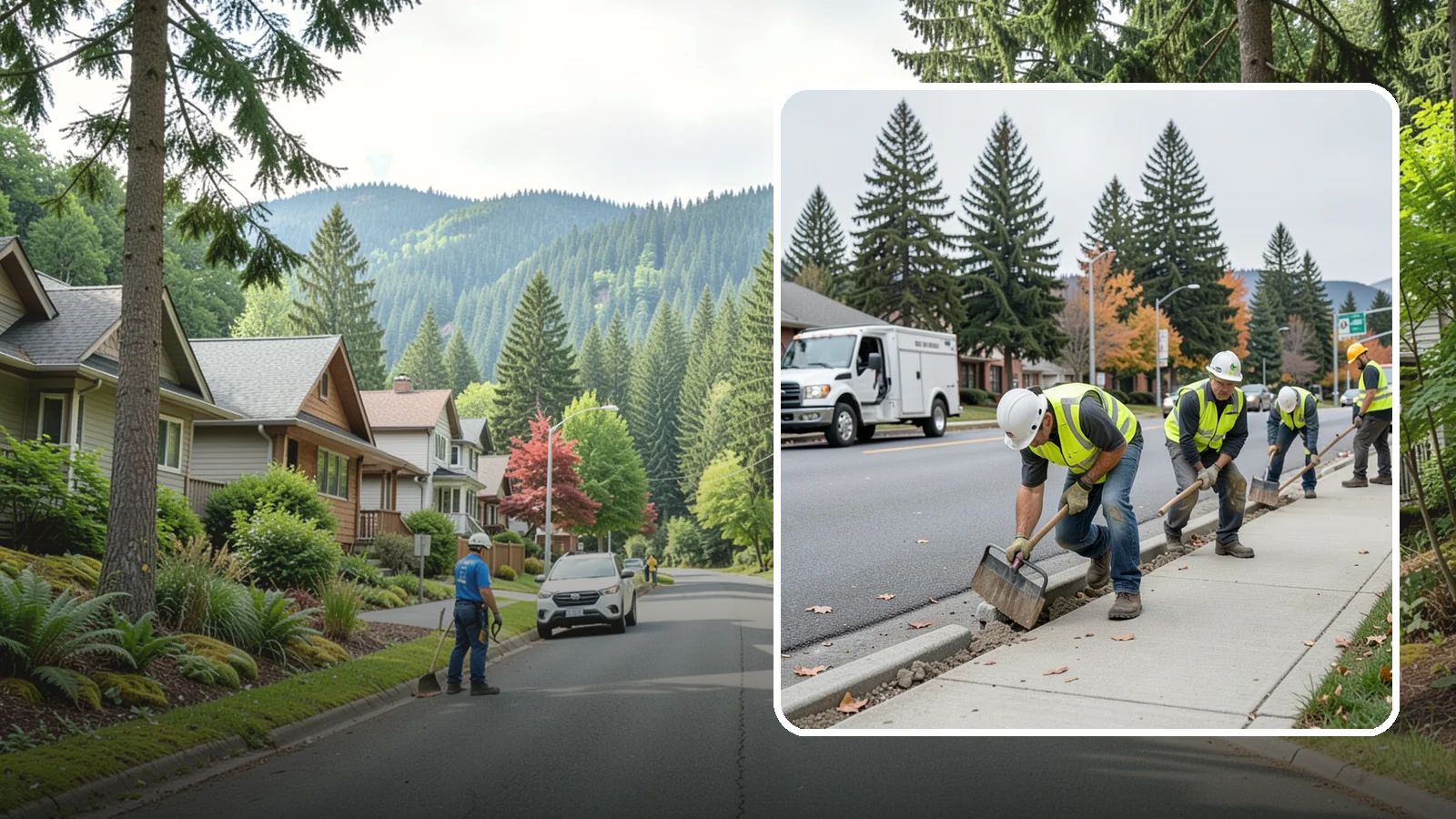 Trip Hazard Removal in Darrington, Snohomish County, WA - Precision trip hazard removal that eliminates displaced sidewalk edges quickly and cost-effectively without full replacement.