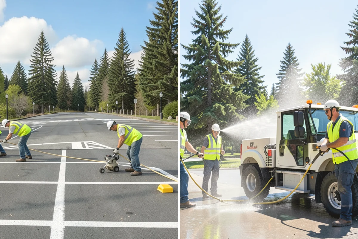 Trip Hazard Removal in Edgewood, Pierce County, WA - Survey walkways and measure vertical displacements against ADA limits