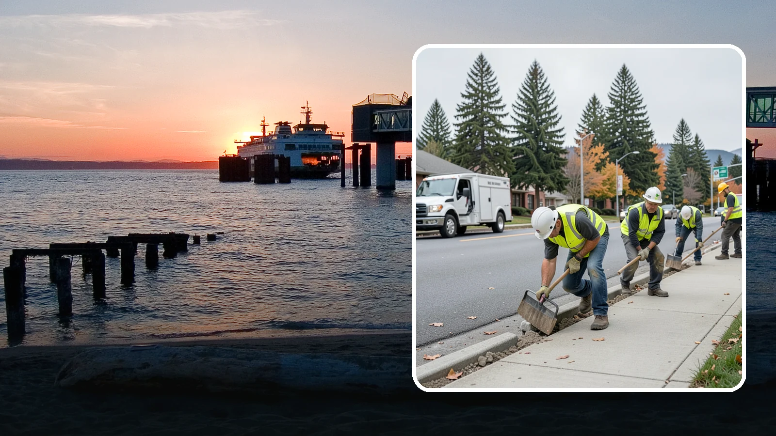 Trip Hazard Removal in Edmonds, Snohomish County, WA - Precision trip hazard removal that eliminates displaced sidewalk edges quickly and cost-effectively without full replacement.