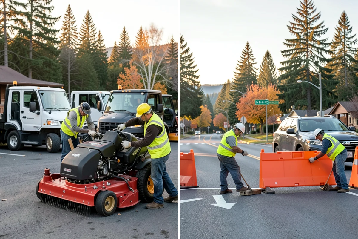 Trip Hazard Removal in Everett, Snohomish County, WA - Survey walkways and measure vertical displacements against ADA limits