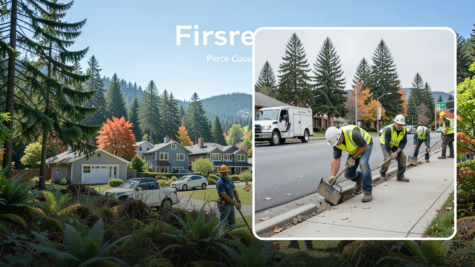 Trip Hazard Removal in Fircrest, Pierce County, WA - Precision trip hazard removal that eliminates displaced sidewalk edges quickly and cost-effectively without full replacement.