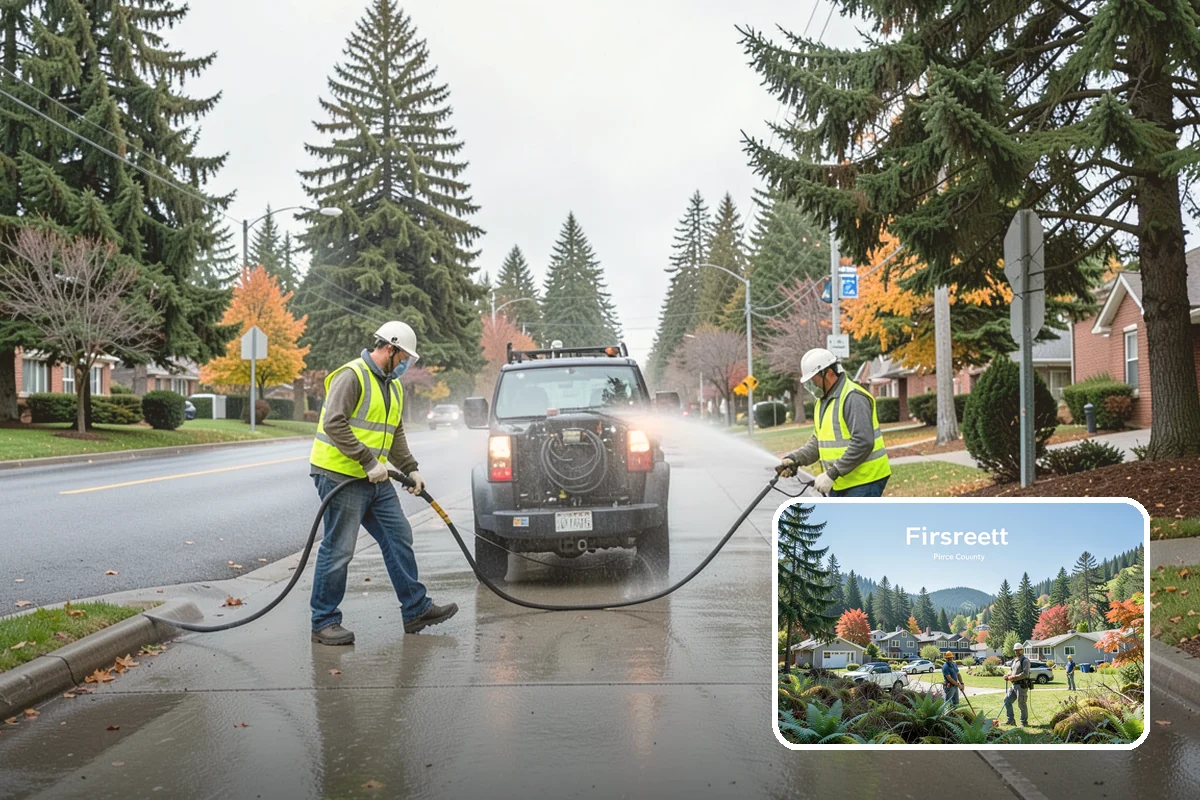 Trip Hazard Removal in Fircrest, Pierce County, WA - Removes documented trip hazards at low cost per location