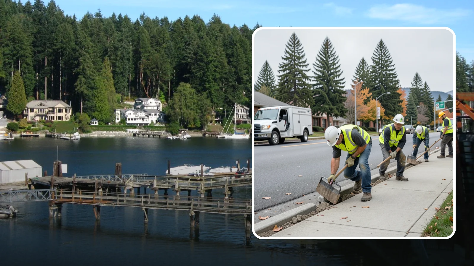 Trip Hazard Removal in Gig Harbor, Pierce County, WA - Precision trip hazard removal that eliminates displaced sidewalk edges quickly and cost-effectively without full replacement.