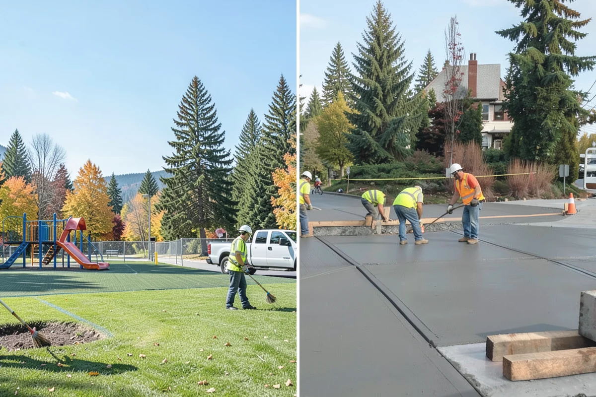 Trip Hazard Removal in Gold Bar, Snohomish County, WA - Survey walkways and measure vertical displacements against ADA limits