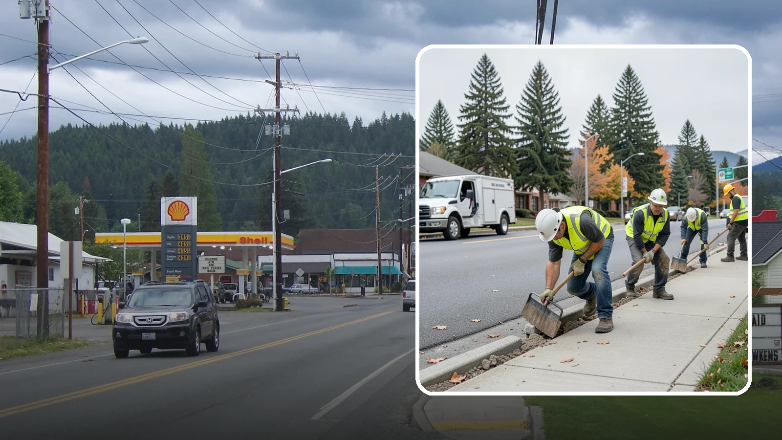 Trip Hazard Removal in Granite Falls, Snohomish County, WA - Precision trip hazard removal that eliminates displaced sidewalk edges quickly and cost-effectively without full replacement.