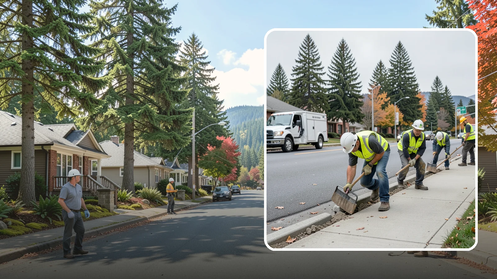Trip Hazard Removal in Hunts Point, King County, WA - Precision trip hazard removal that eliminates displaced sidewalk edges quickly and cost-effectively without full replacement.
