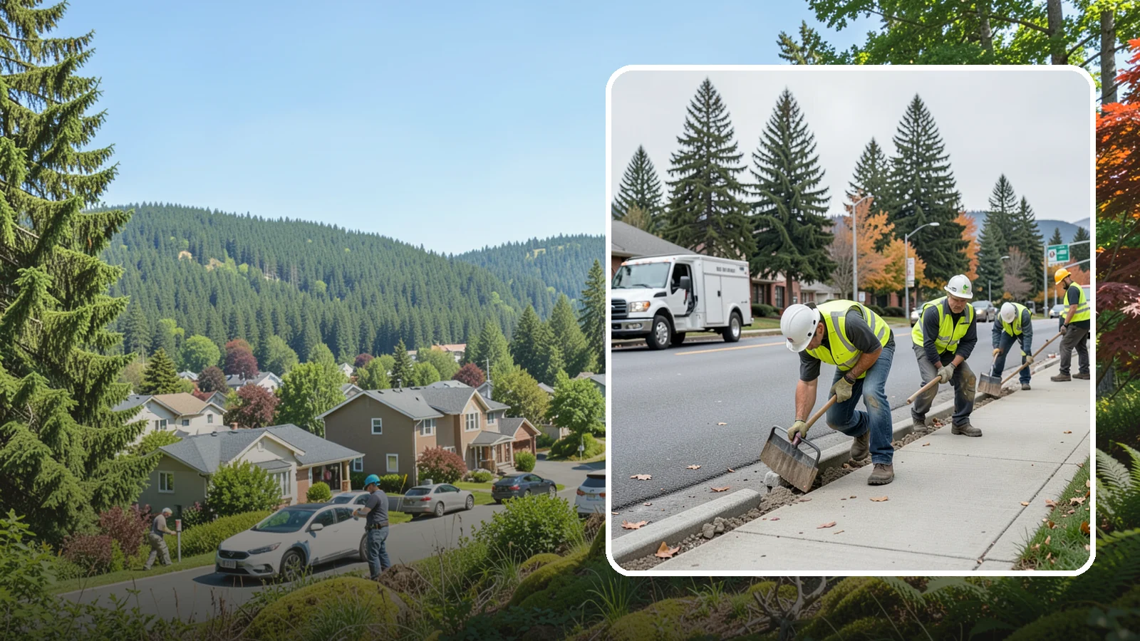 Trip Hazard Removal in Index, Snohomish County, WA - Precision trip hazard removal that eliminates displaced sidewalk edges quickly and cost-effectively without full replacement.