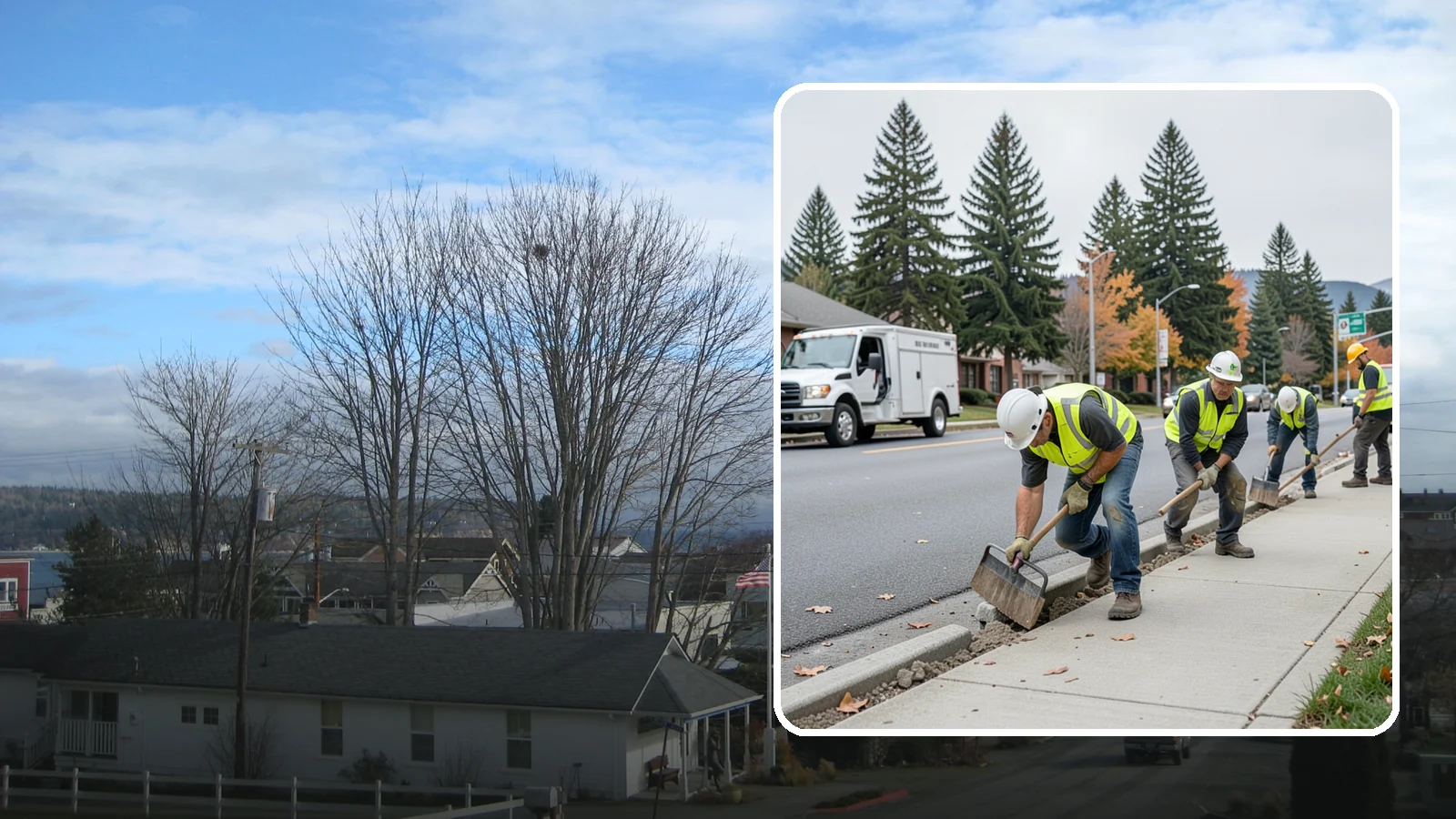 Trip Hazard Removal in Langley, Island County, WA - Precision trip hazard removal that eliminates displaced sidewalk edges quickly and cost-effectively without full replacement.