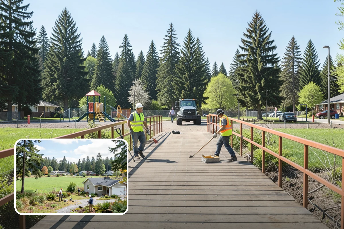 Trip Hazard Removal in Lyman, Skagit County, WA - Removes documented trip hazards at low cost per location