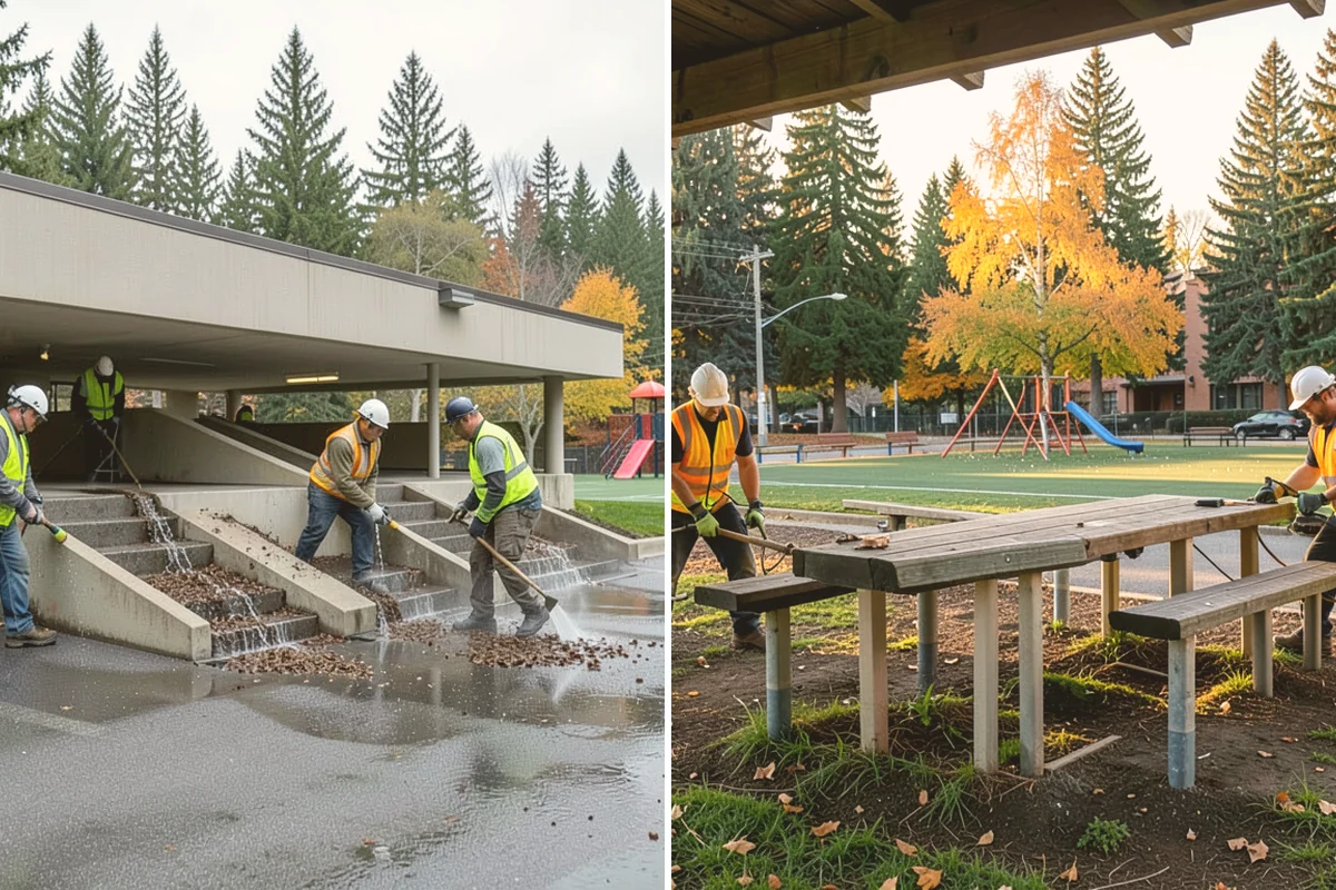 Trip Hazard Removal in Lynnwood, Snohomish County, WA - Survey walkways and measure vertical displacements against ADA limits