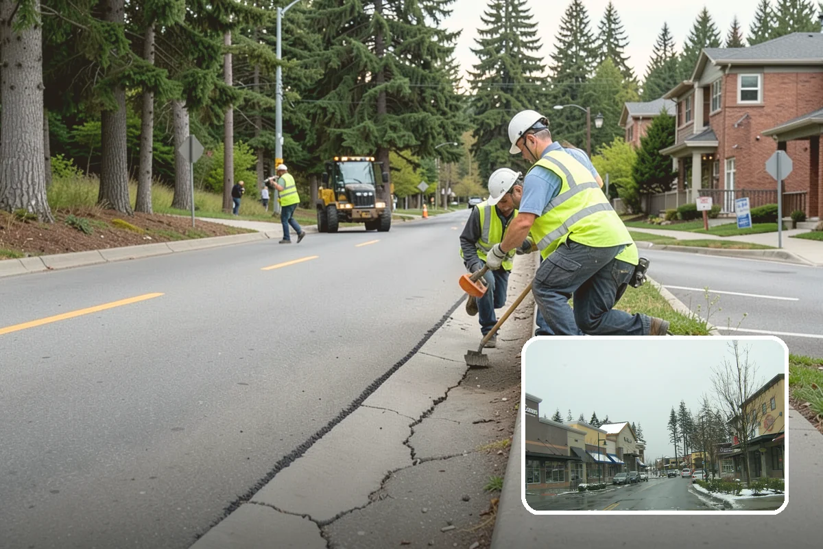 Trip Hazard Removal in Mill Creek, Snohomish County, WA - Removes documented trip hazards at low cost per location
