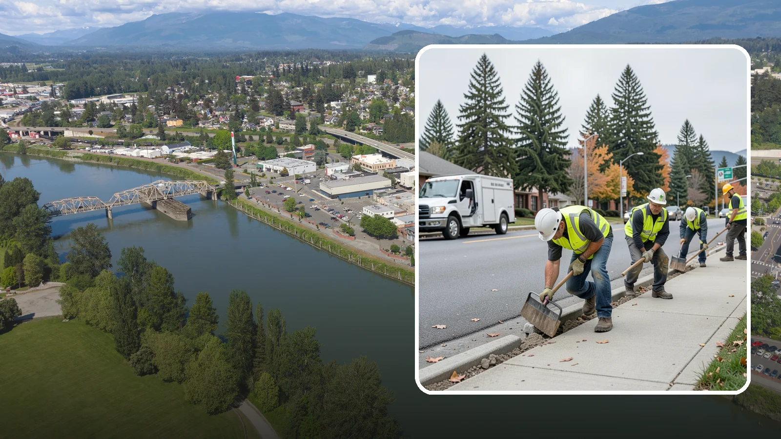 Trip Hazard Removal in Mount Vernon, Skagit County, WA - Precision trip hazard removal that eliminates displaced sidewalk edges quickly and cost-effectively without full replacement.