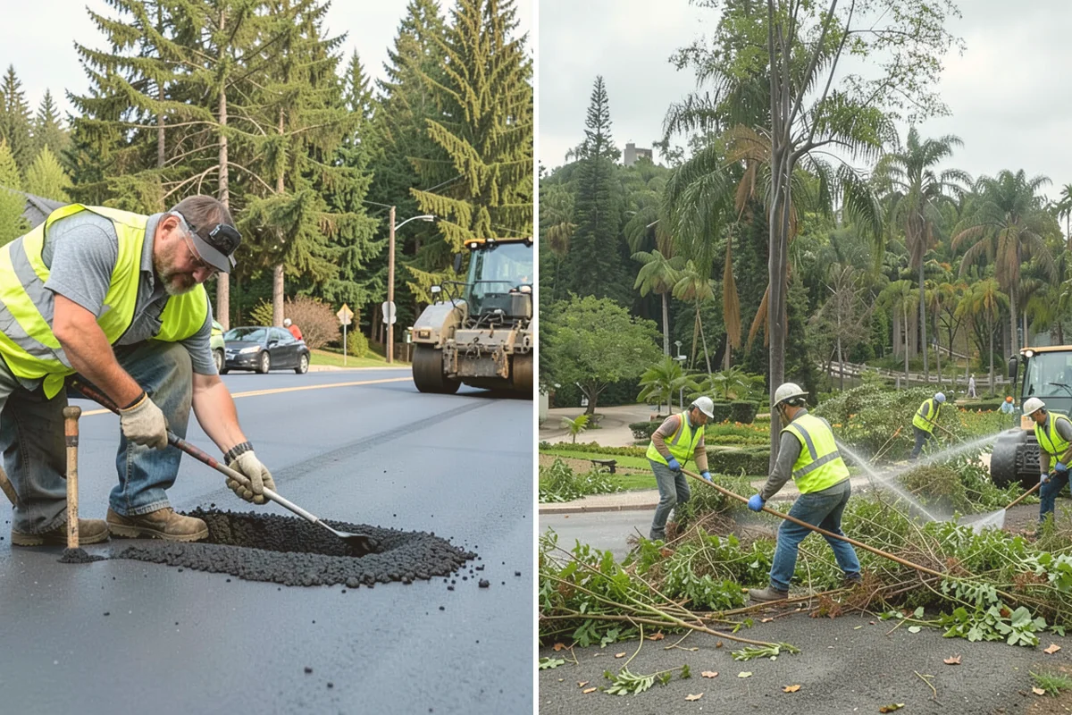 Trip Hazard Removal in Newcastle, King County, WA - Survey walkways and measure vertical displacements against ADA limits