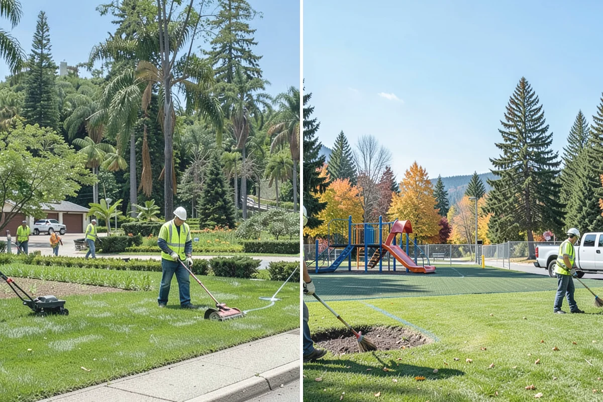 Trip Hazard Removal in Redmond, King County, WA - Survey walkways and measure vertical displacements against ADA limits