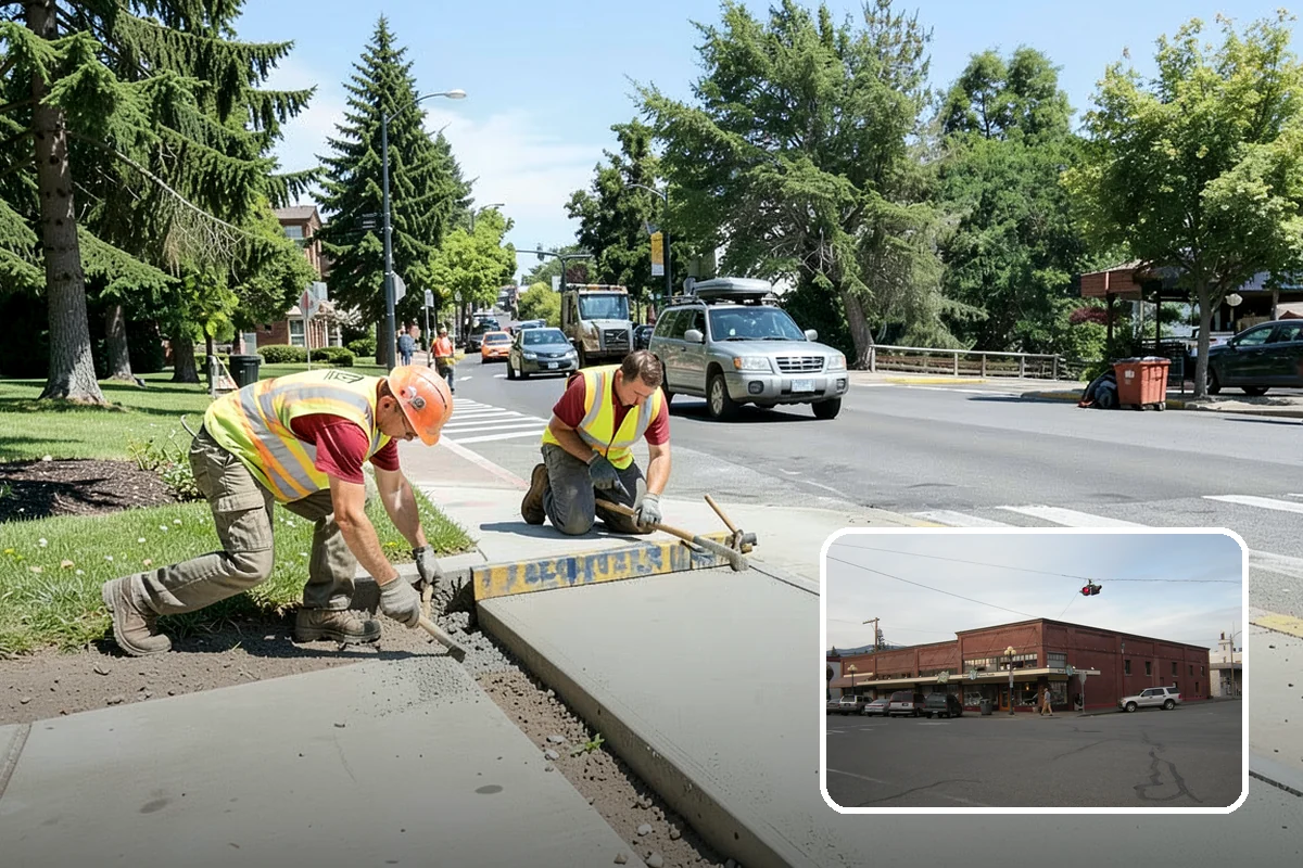 Trip Hazard Removal in Sedro-Woolley, Skagit County, WA - Removes documented trip hazards at low cost per location