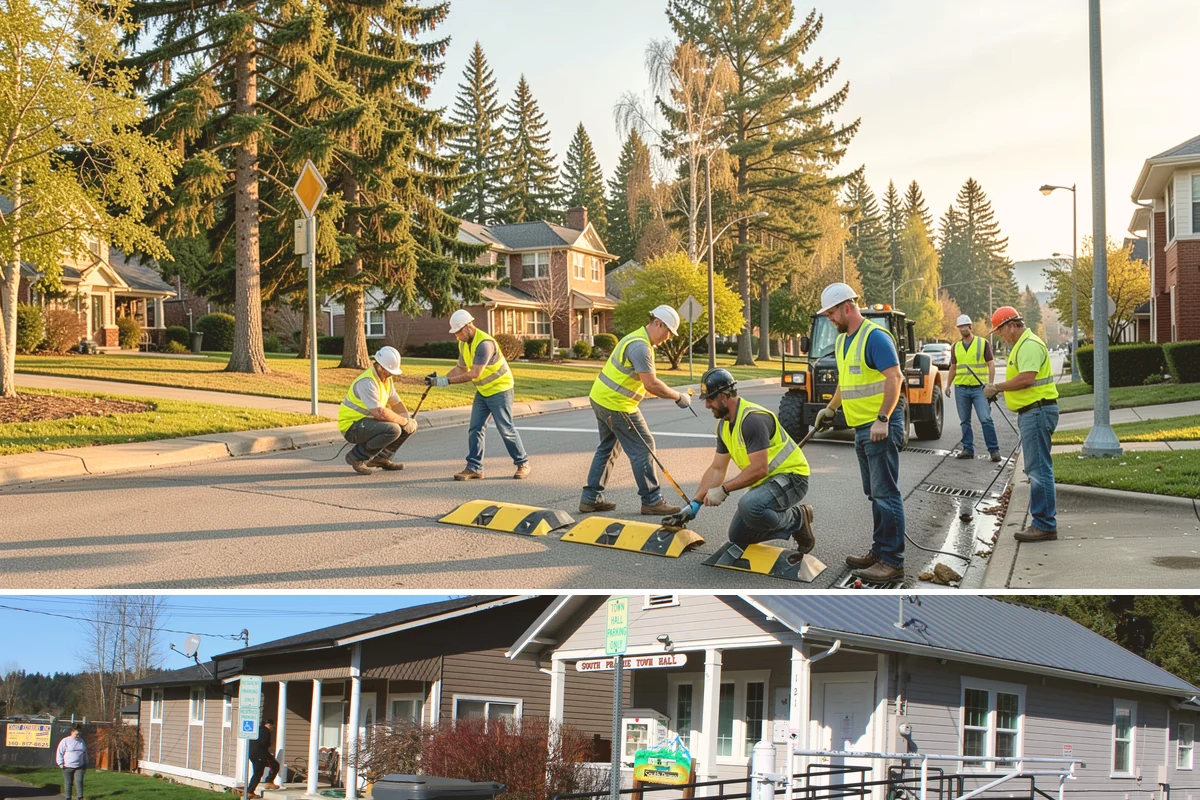 Trip Hazard Removal in South Prairie, Pierce County, WA - Trip hazard removal can proceed nearly year-round since it requires no curing, though dry days improve dust control and worksite...