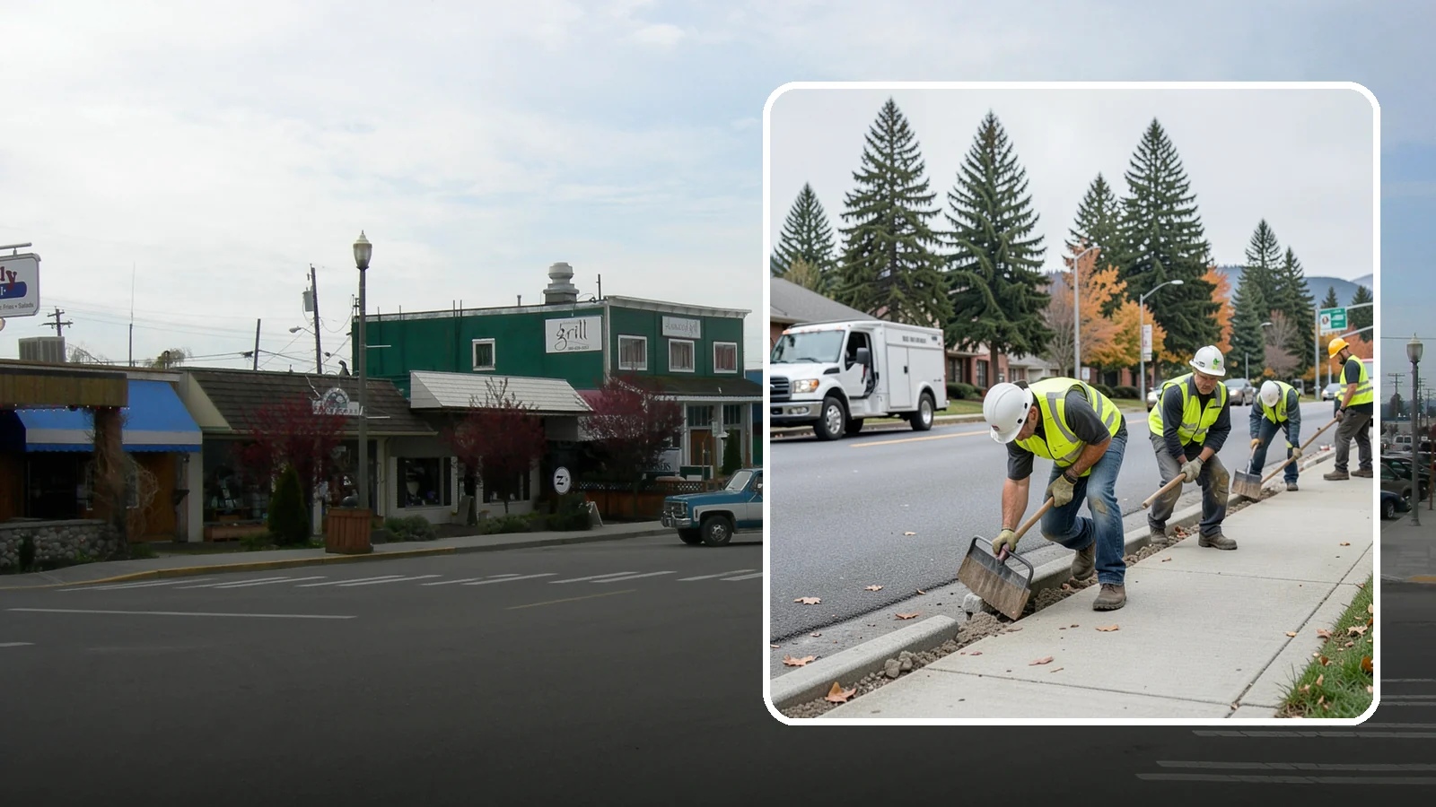 Trip Hazard Removal in Stanwood, Snohomish County, WA - Precision trip hazard removal that eliminates displaced sidewalk edges quickly and cost-effectively without full replacement.
