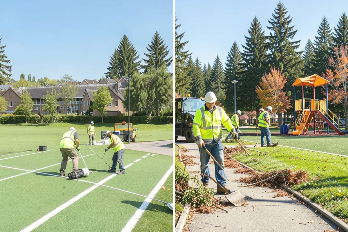 Trip Hazard Removal in University Place, Pierce County, WA - Survey walkways and measure vertical displacements against ADA limits
