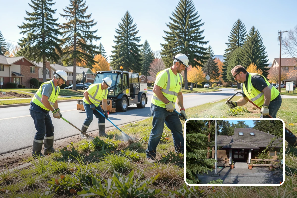 Trip Hazard Removal in Yarrow Point, King County, WA - Removes documented trip hazards at low cost per location