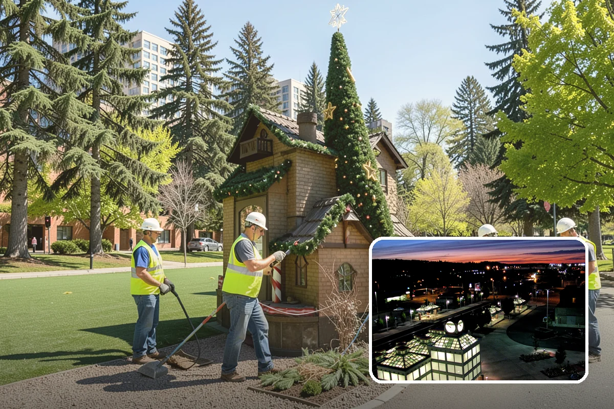 Turf Edging in Auburn, King County, WA - Sharp, professional definition at every hardscape edge