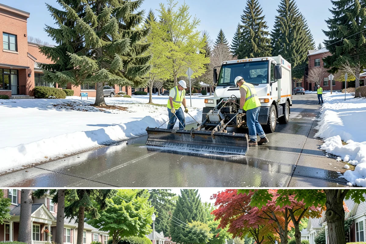 Turf Edging in Beaux Arts Village, King County, WA - Edging peaks alongside active mowing from spring through early fall, with lighter touch-ups during the slow-growth wet season to...