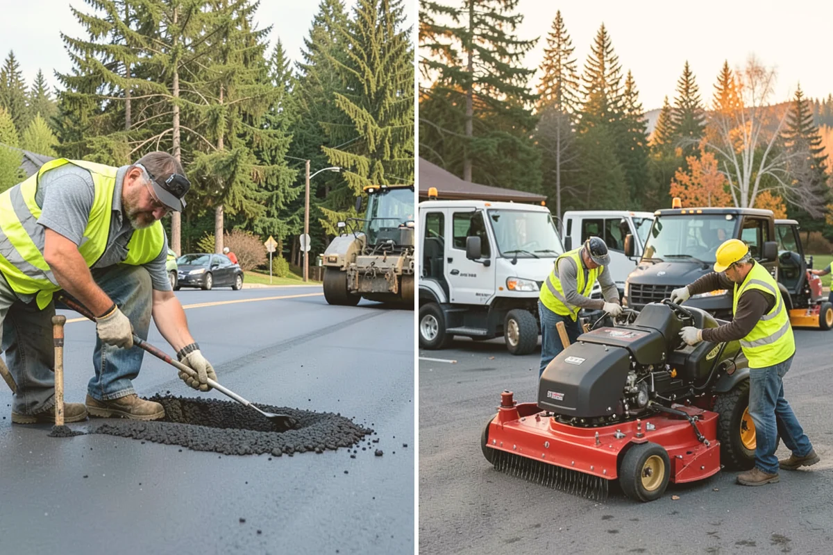 Turf Edging in Bellevue, King County, WA - Identify all edges along walks, curbs, drives, and beds
