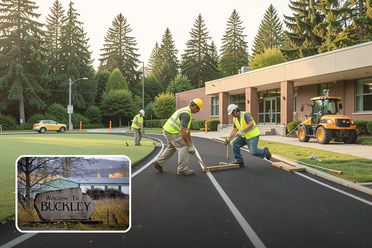 Turf Edging in Buckley, Pierce County, WA - Sharp, professional definition at every hardscape edge