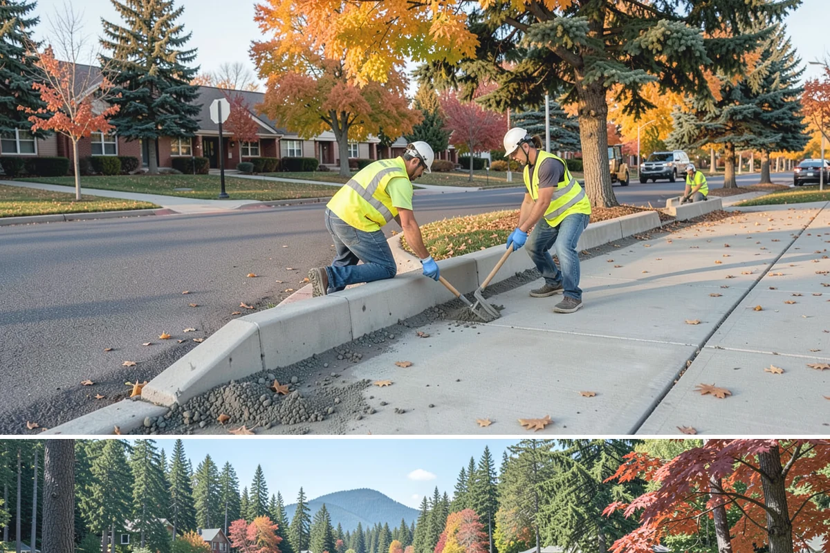 Turf Edging in Covington, King County, WA - Edging peaks alongside active mowing from spring through early fall, with lighter touch-ups during the slow-growth wet season to...