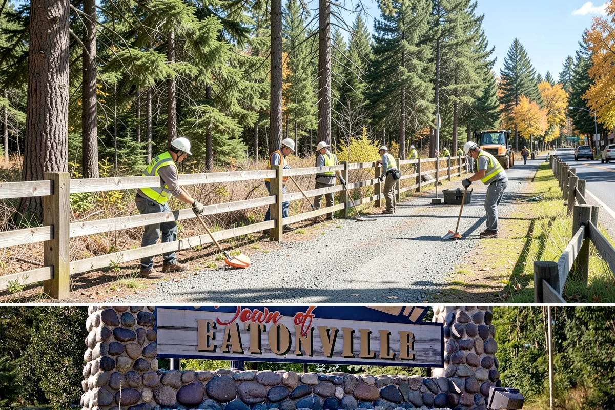 Turf Edging in Eatonville, Pierce County, WA - Edging peaks alongside active mowing from spring through early fall, with lighter touch-ups during the slow-growth wet season to...