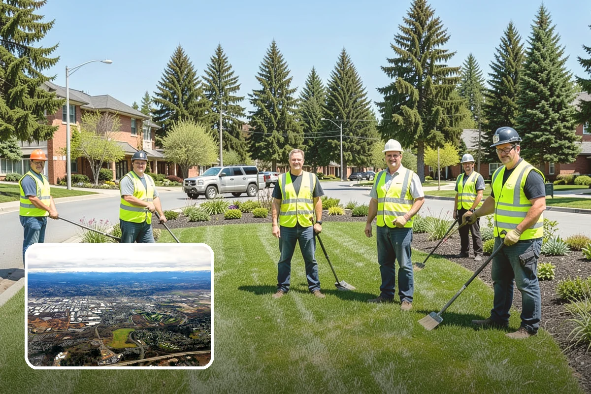 Turf Edging in Kent, King County, WA - Sharp, professional definition at every hardscape edge