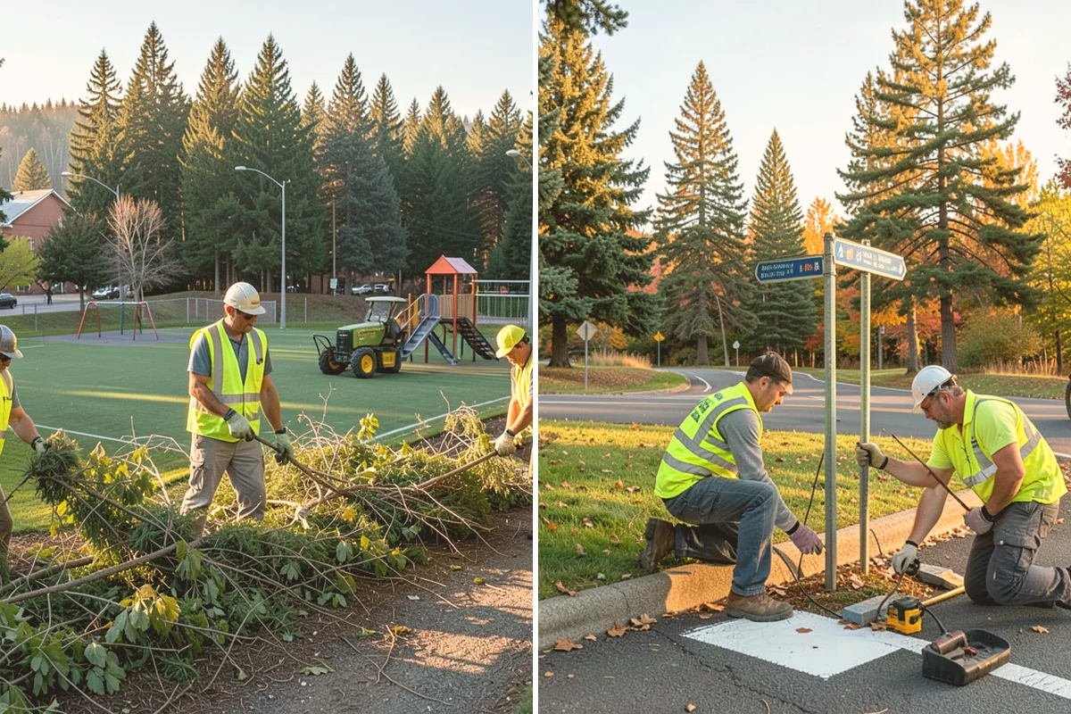 Turf Edging in Kent, King County, WA - Identify all edges along walks, curbs, drives, and beds