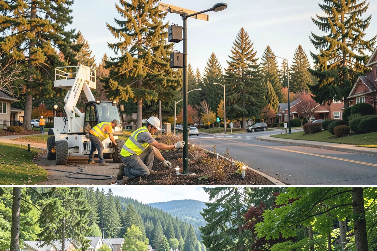 Turf Edging in Lake Forest Park, King County, WA - Edging peaks alongside active mowing from spring through early fall, with lighter touch-ups during the slow-growth wet season to...