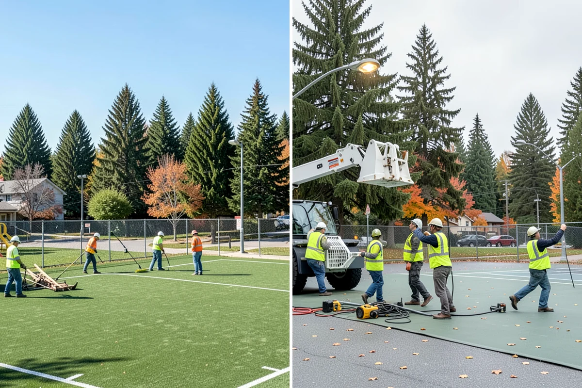 Turf Edging in Lakewood, Pierce County, WA - Identify all edges along walks, curbs, drives, and beds