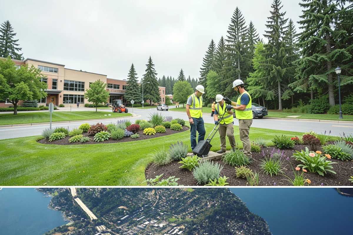 Turf Edging in Mercer Island, King County, WA - Edging peaks alongside active mowing from spring through early fall, with lighter touch-ups during the slow-growth wet season to...