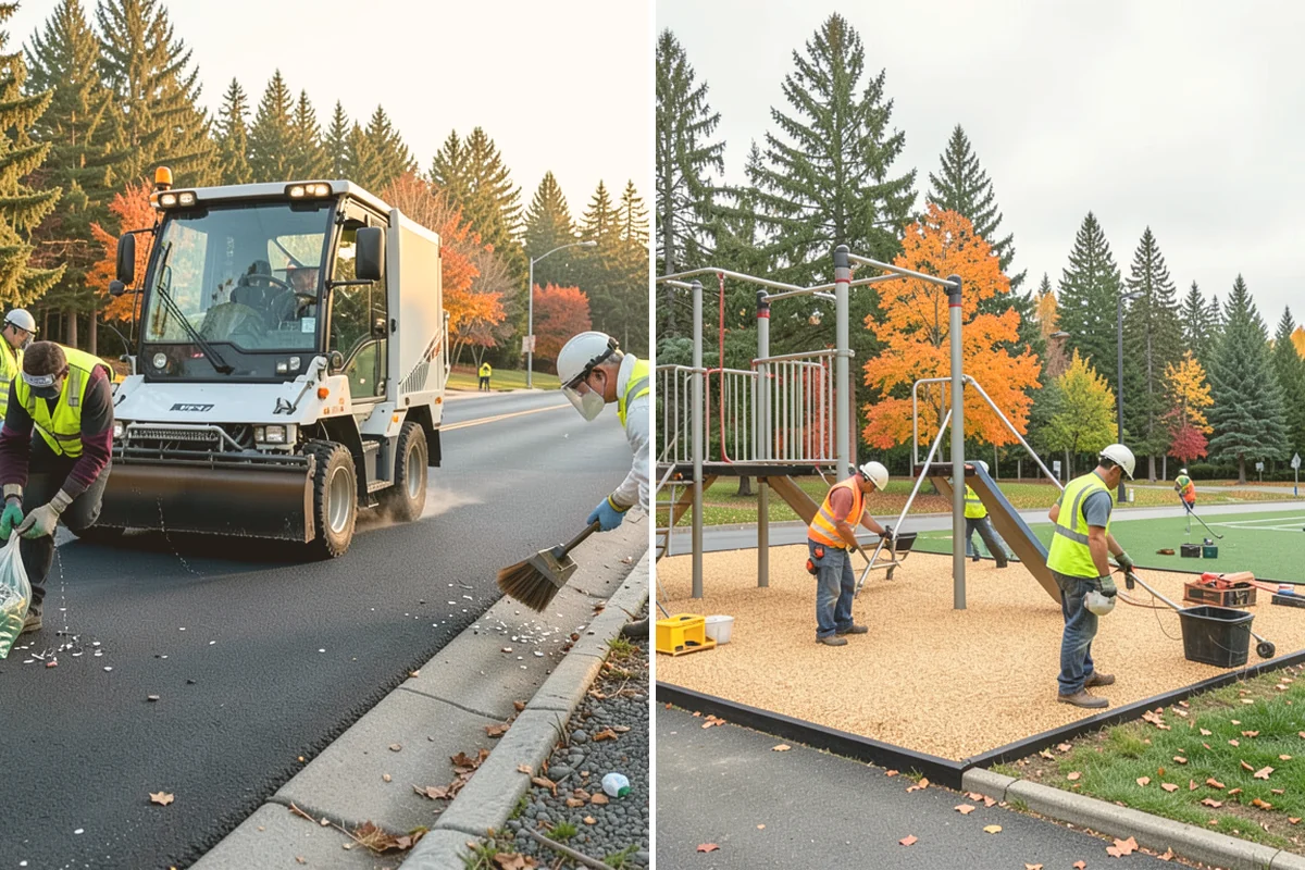 Turf Edging in Newcastle, King County, WA - Identify all edges along walks, curbs, drives, and beds