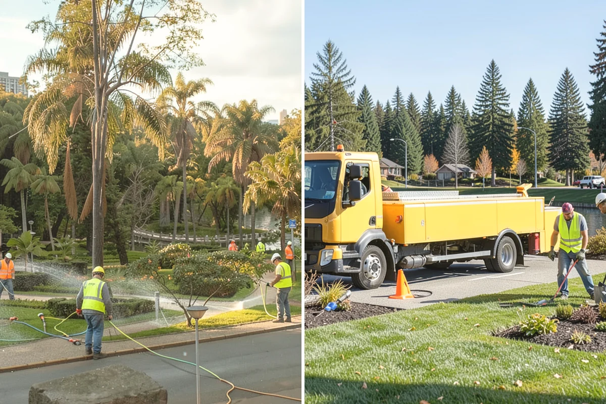 Turf Edging in Ruston, Pierce County, WA - Identify all edges along walks, curbs, drives, and beds