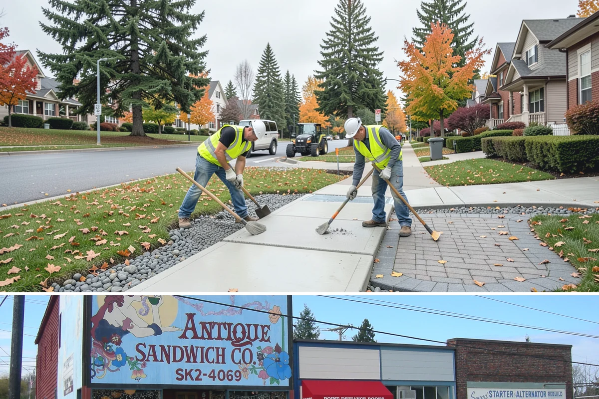 Turf Edging in Ruston, Pierce County, WA - Edging peaks alongside active mowing from spring through early fall, with lighter touch-ups during the slow-growth wet season to...