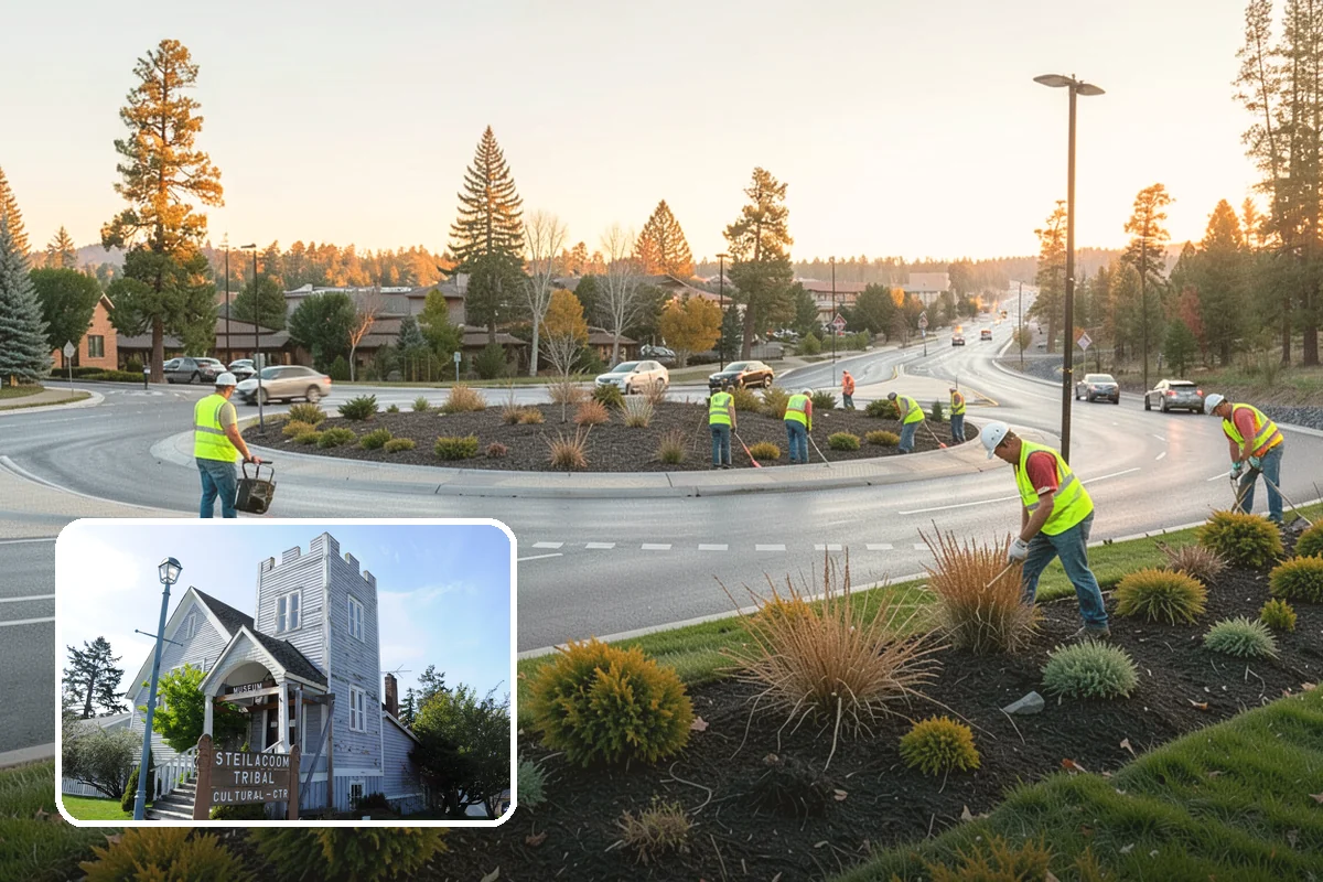 Turf Edging in Steilacoom, Pierce County, WA - Sharp, professional definition at every hardscape edge