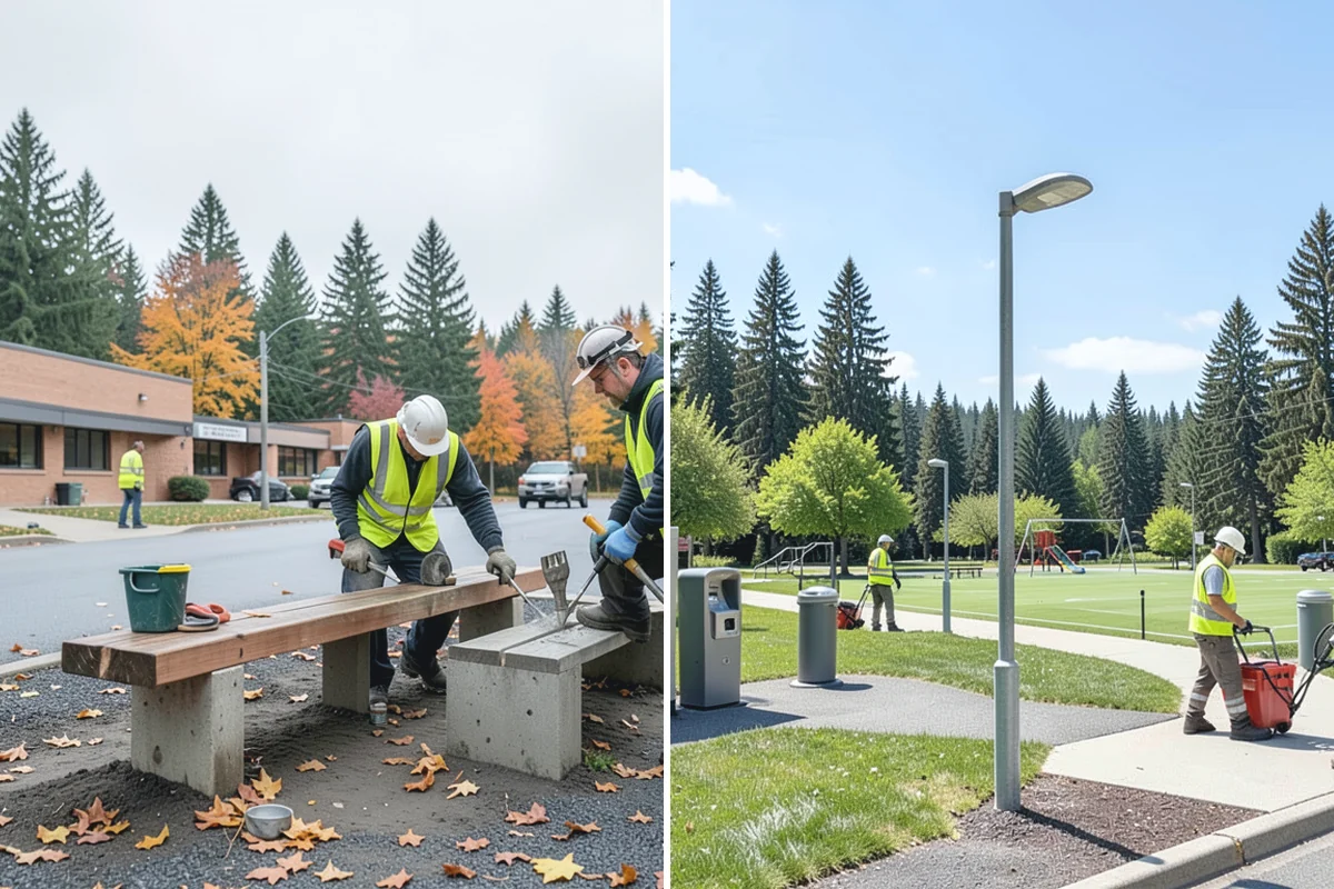 Turf Field Grooming in Beaux Arts Village, King County, WA - Identify high-traffic wear zones with field staff