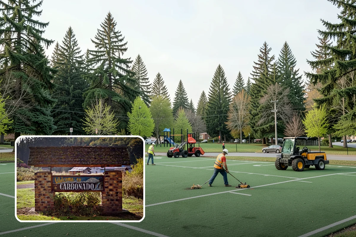 Turf Field Grooming in Carbonado, Pierce County, WA - Keeps infill level in high-wear areas to reduce hardening and hot spots
