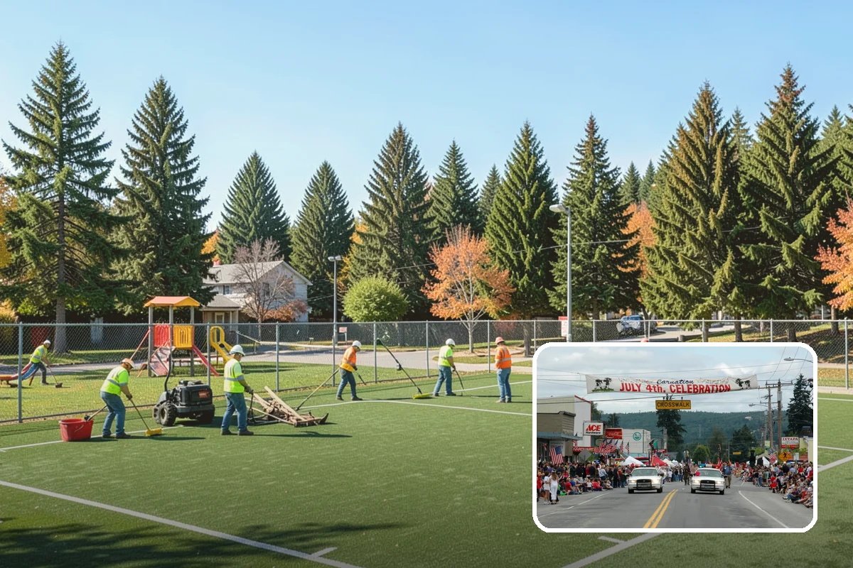 Turf Field Grooming in Carnation, King County, WA - Keeps infill level in high-wear areas to reduce hardening and hot spots
