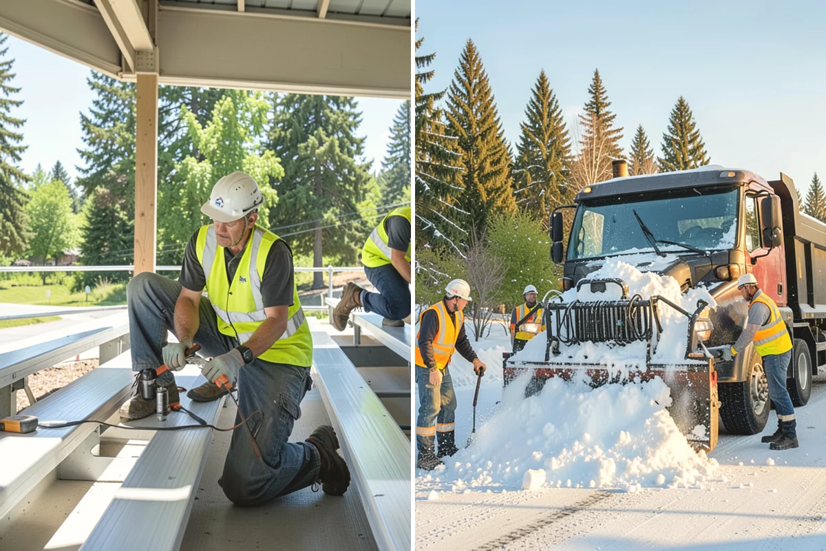 Turf Field Grooming in Covington, King County, WA - Identify high-traffic wear zones with field staff