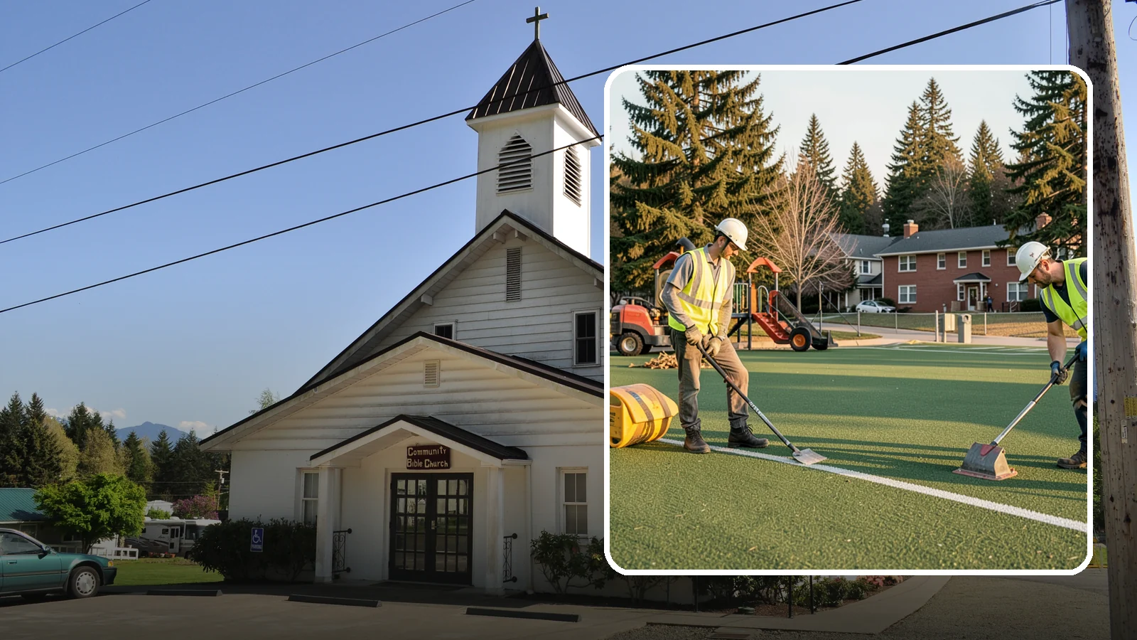 Turf Field Maintenance in Concrete, Skagit County, WA - Scheduled maintenance of synthetic turf fields to protect safety performance and manufacturer warranty.