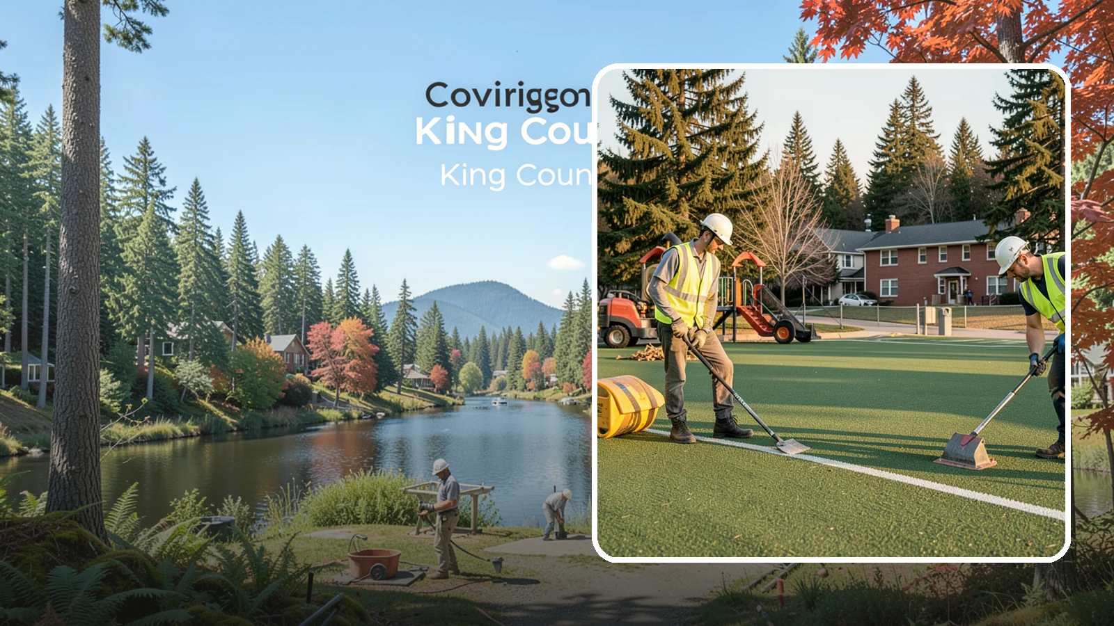 Turf Field Maintenance in Covington, King County, WA - Scheduled maintenance of synthetic turf fields to protect safety performance and manufacturer warranty.