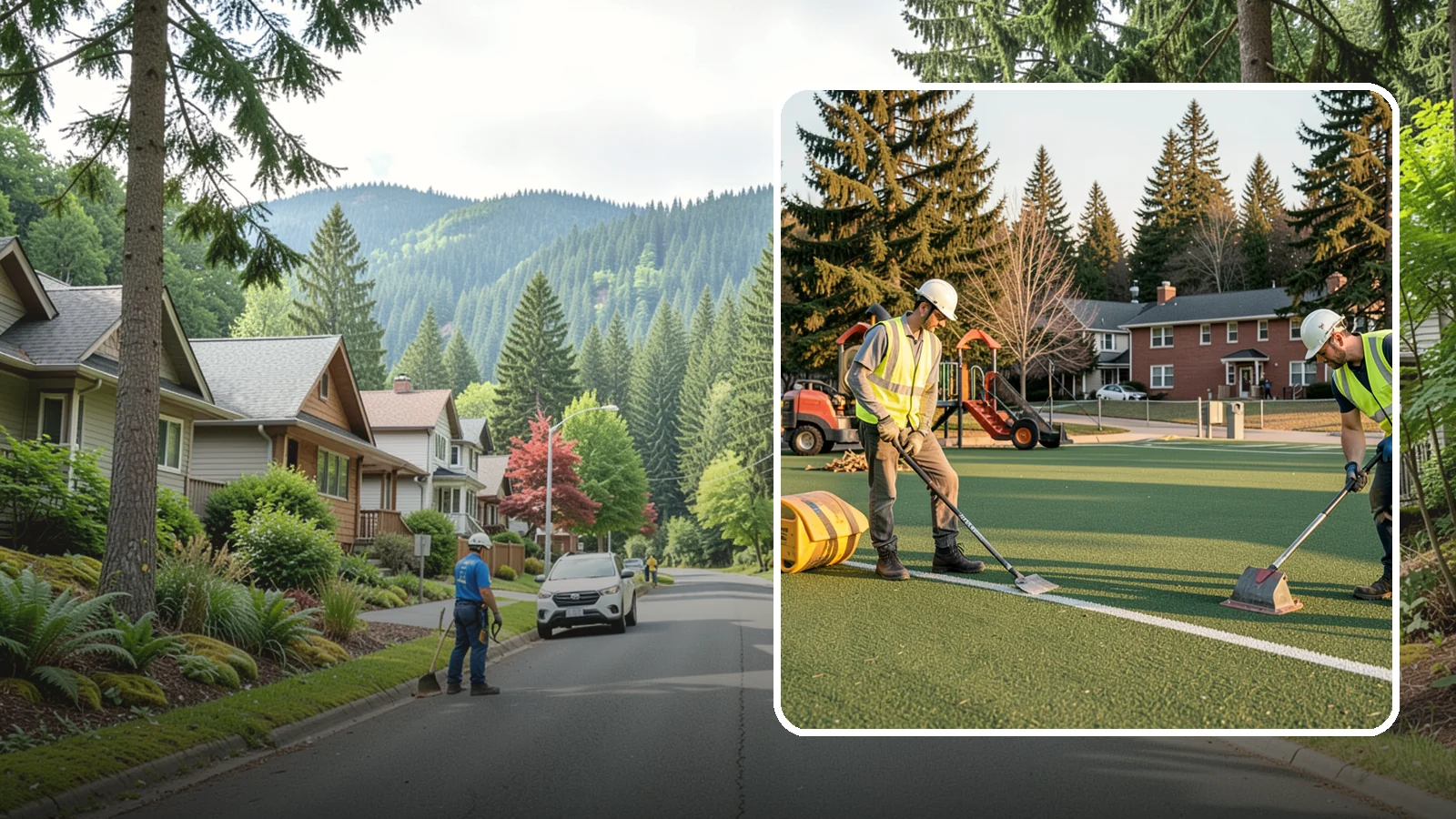 Turf Field Maintenance in Darrington, Snohomish County, WA - Scheduled maintenance of synthetic turf fields to protect safety performance and manufacturer warranty.